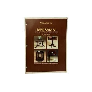 Mersman Masterworks Collection Catalog Vintage Furniture Tables Decor‎